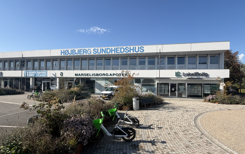 Facade af Åbyhøj Sundhedshus